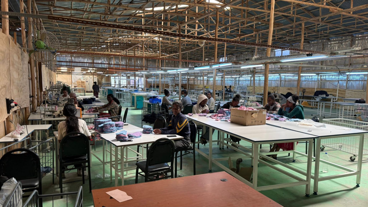 Delivering reusable sanitary pads to schools